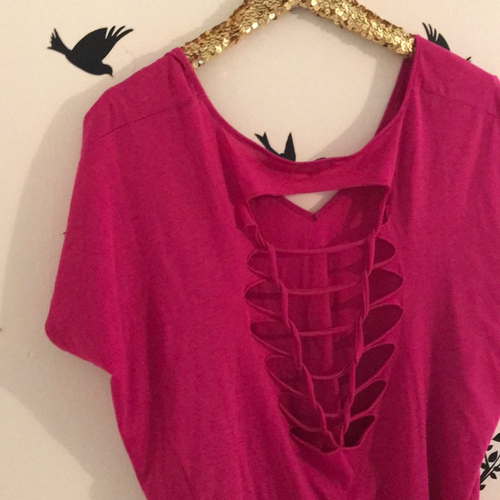 NWOT Express Caged Top - Picture 4 of 4